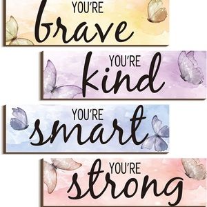 Brand New! Cute Inspirational Signs